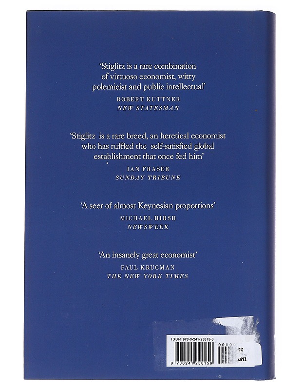 The Euro and its threat to the future of Europe - Stiglitz, Joseph - Tietokirjat ja oppaat - 10105534959 - 1