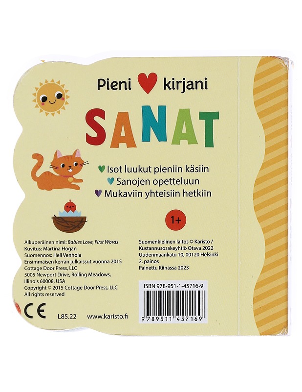Sanat / kurkista luukkuihin - Hogan, Martina - Lastenkirjat - 10105534968 - 1