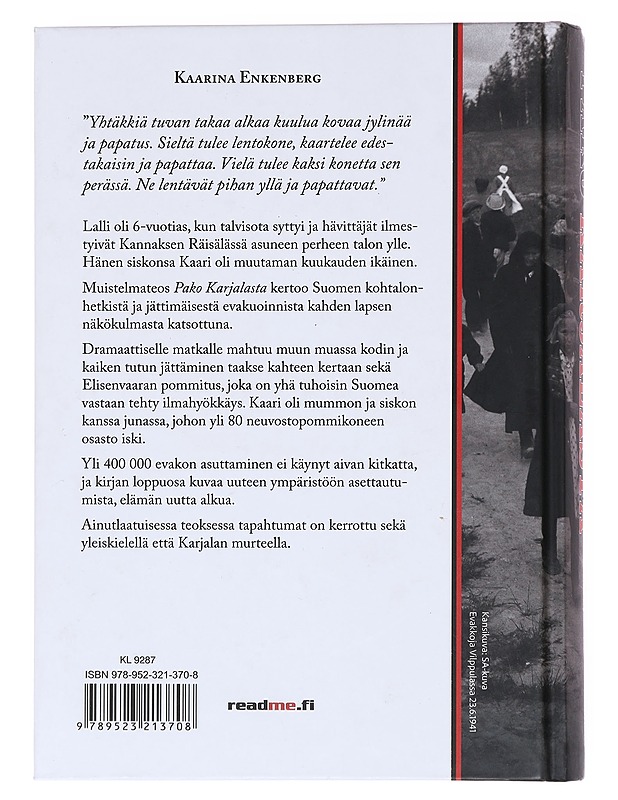 Pako Karjalasta - Kaarina Enkenberg - Elämäkerrat ja muistelmat - 10105535044 - 1