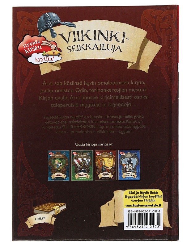 Arni ja kultainen kirja - Elkerton, Andy - Lastenkirjat - 10105535076 - 1