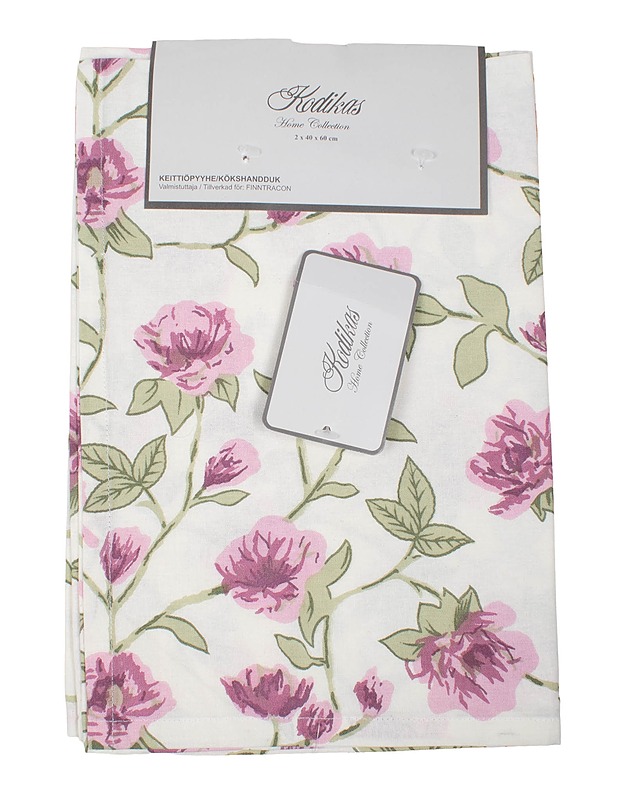 FINNTRACON Kodikas Home Collection keittiöpyyhe, 2x40x60 cm - Pyyhkeet - 10105535103 - 0