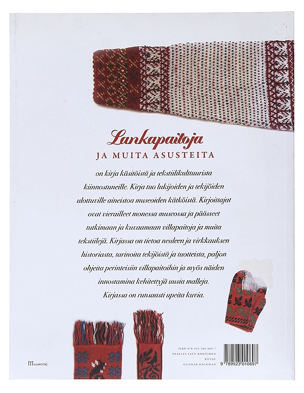 Lankapaitoja ja muita asusteita - Luutonen, Marketta - Harrastekirjat - 10105535170 - 1