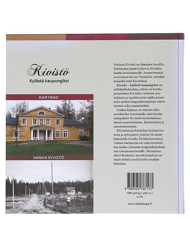 Kivistö : Kylästä kaupungiksi - Hako, Jukka - Historiakirjat - 10105535185 - 1