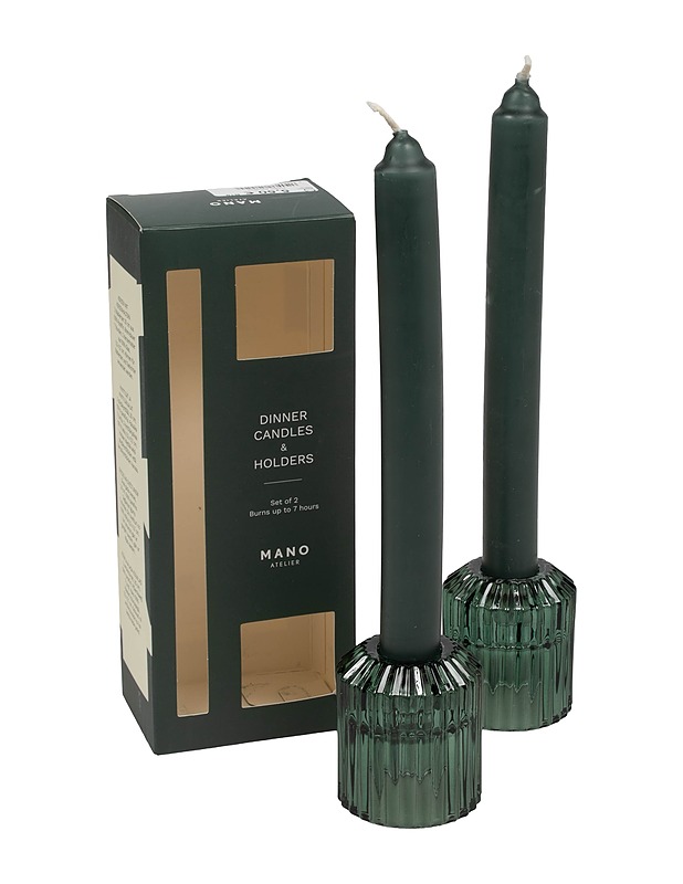 MANO ATELIER Dinner Candles & Holders kynttiläsetti - Kynttilänjalat - 10105535188 - 0