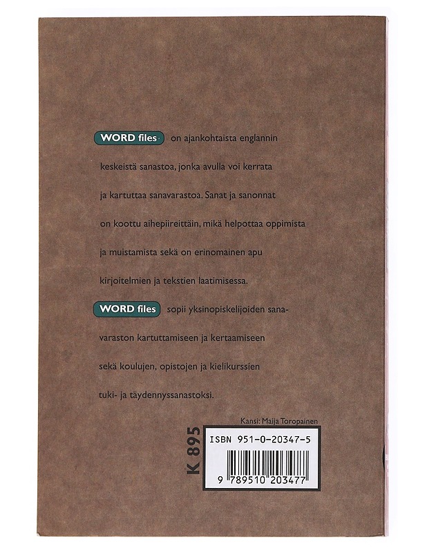 Word files - Hirvenoja, Terttu - Tietokirjat ja oppaat - 10105535219 - 1
