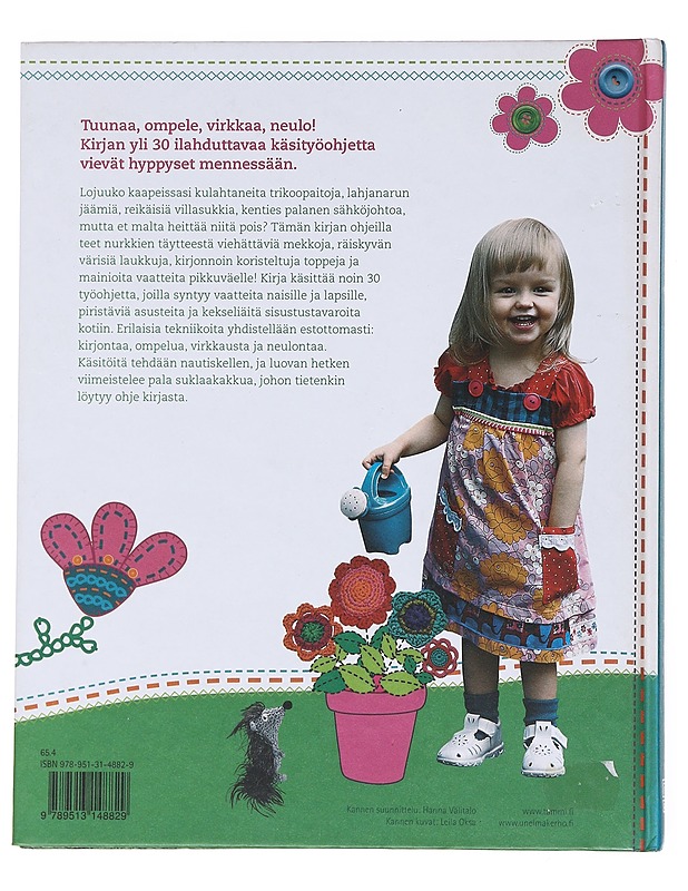 Silmukoita, siksakkia ja pala suklaakakkua : kekseliäitä ohjeita tuunarille - Välitalo, Hanna - Kirja lahjaksi - 10105535239 - 1