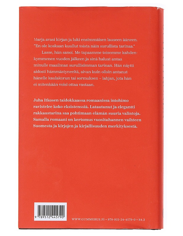 Huomenna kerron kaiken - Juha Itkonen - Romaanit ja novellit - 10105535255 - 1