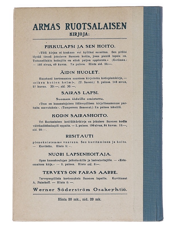 Äidin huolet - Armas Routsalainen - Romaanit ja novellit - 10105535299 - 1