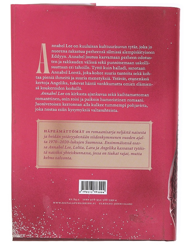 Annabel Lee - Annina Holmberg - Romaanit ja novellit - 10105535334 - 1