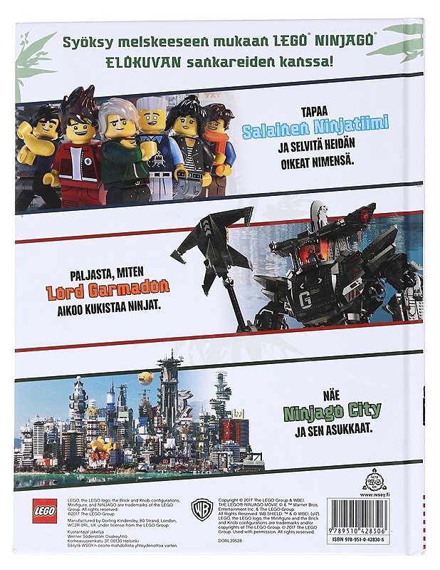 LEGO The Ninjago movie : kuvitettu opas - March, Julia - Lastenkirjat - 10105535382 - 1