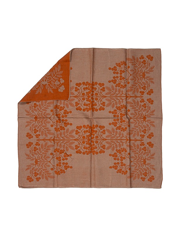 TAMPELLA Pihlajanmarja pöytäliina, 95x95 cm - retro - Pöytäliinat - 10105535403 - 0