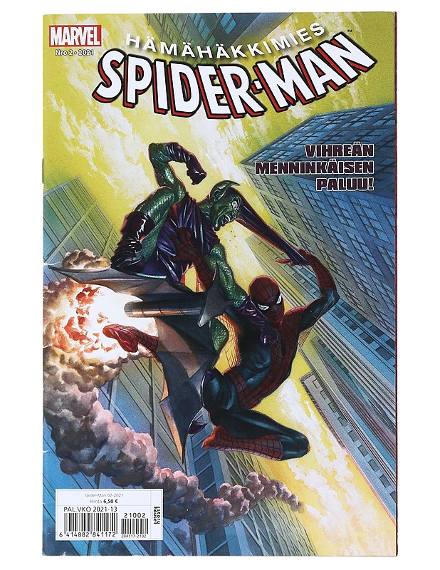 Marvel Hämähäkkimies Spider-Man Vihreän Menninkäisen Paluu! -  - Sarjakuvat - 10105535421 - 0