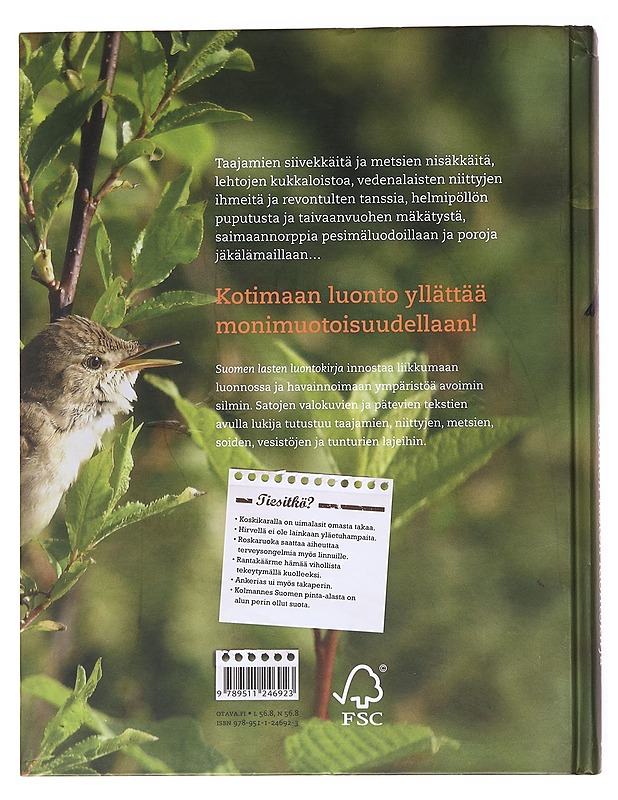 Suomen lasten luontokirja - Laine, Lasse J. - Lastenkirjat - 10105535458 - 1
