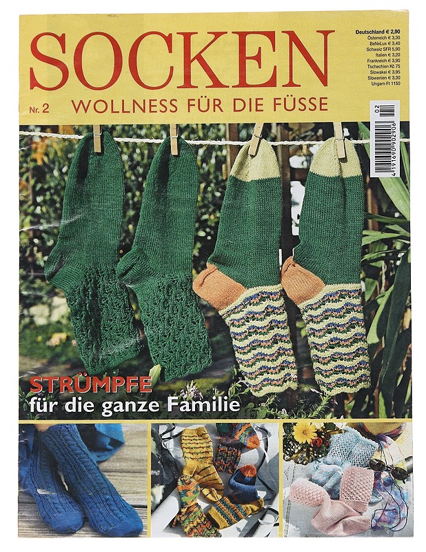 Socken Nr. 2 wollness für die füsse - Harrastekirjat - 10105535504 - 0