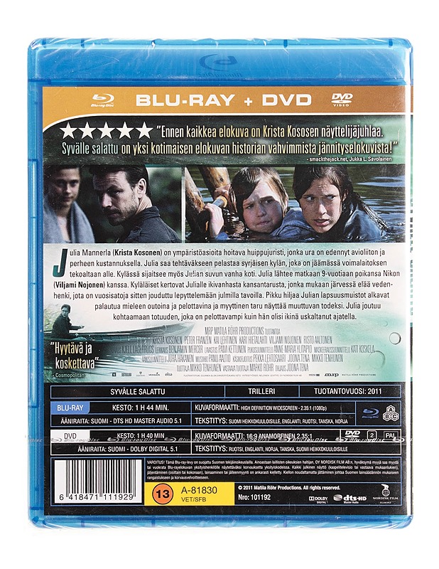Syvälle salattu - Blu-ray + DVD - Blu-ray-levyt - 10105535486 - 1