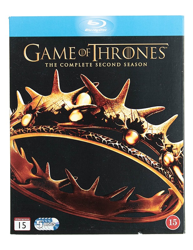 Game of Thrones, Season 2 - Blu-ray - Blu-ray-levyt - 10105535490 - 0