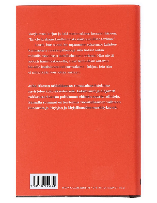 Huomenna kerron kaiken - Juha Itkonen - Kirja lahjaksi - 10105535498 - 1