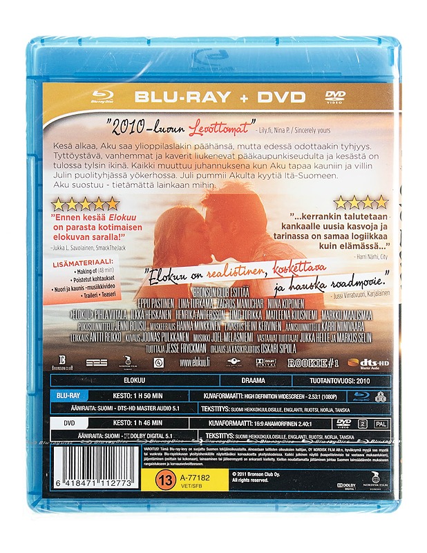 Elokuu - Blu-ray + DVD - Blu-ray-levyt - 10105535503 - 1