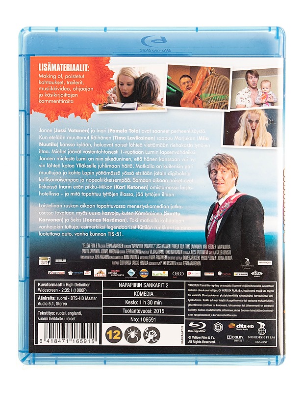 Napapiirin sankarit 2 - Blu-ray - Blu-ray-levyt - 10105535510 - 1