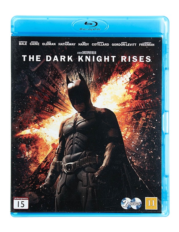 The Dark Knight Rises - Blu-ray - Blu-ray-levyt - 10105535519 - 0