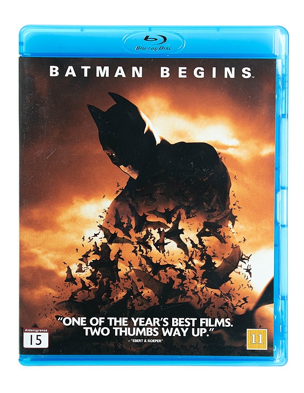 Batman Begins - Blu-ray - Blu-ray-levyt - 10105535520 - 0