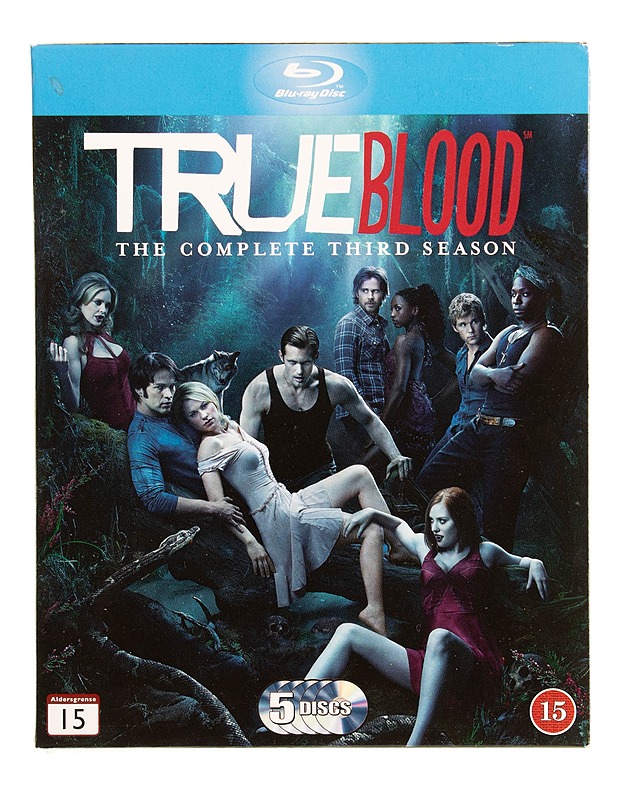 True Blood, Season 3 - Blu-ray - Blu-ray-levyt - 10105535532 - 0