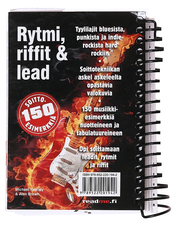 Rock kitara : rytmi, riffit & lead - Heatley, Michael - Musiikki- ja elokuvakirjat - 10105535544 - 1