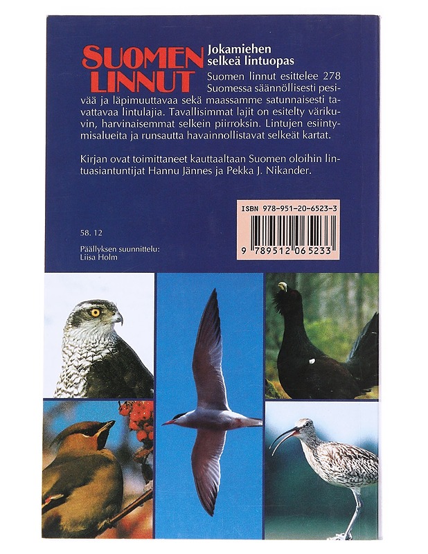 Suomen linnut - Imby, Lars - Kirja lahjaksi - 10105535556 - 1