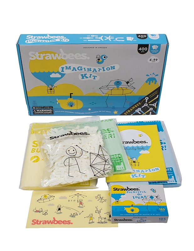STRAWBEES Imagination Kit rakennussarja - Askartelu - 10105535566 - 0
