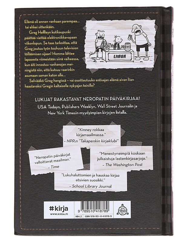 Neropatin päiväkirja 10 : Paluu kivikaudelle - Kinney, Jeff - Romaanit ja novellit - 10105535570 - 1