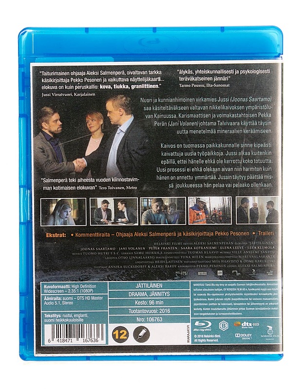 Jättiläinen - Blu-ray - Blu-ray-levyt - 10105535572 - 1