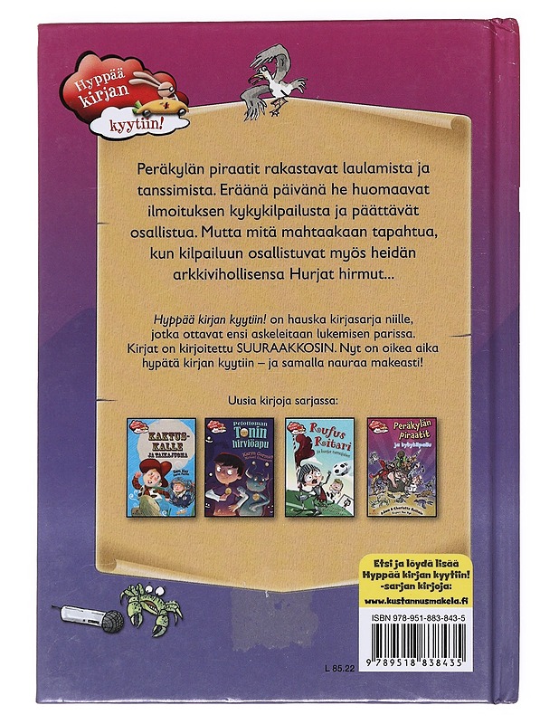Peräkylän piraatit ja kykykilpailu - Guillain, Adam - Lastenkirjat - 10105535586 - 1