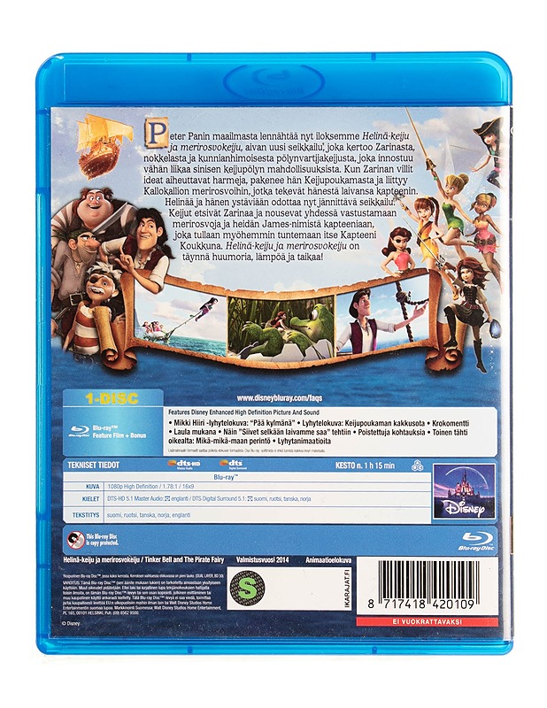 Merirosvokeiju - Blu-ray - Blu-ray-levyt - 10105535588 - 1