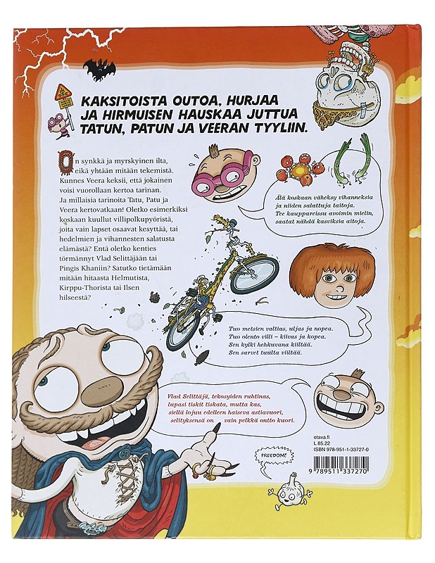Tatu ja Patu, kauhea Hirviö-Hirviö ja muita outoja juttuja - Havukainen, Aino - Lastenkirjat - 10105535614 - 1