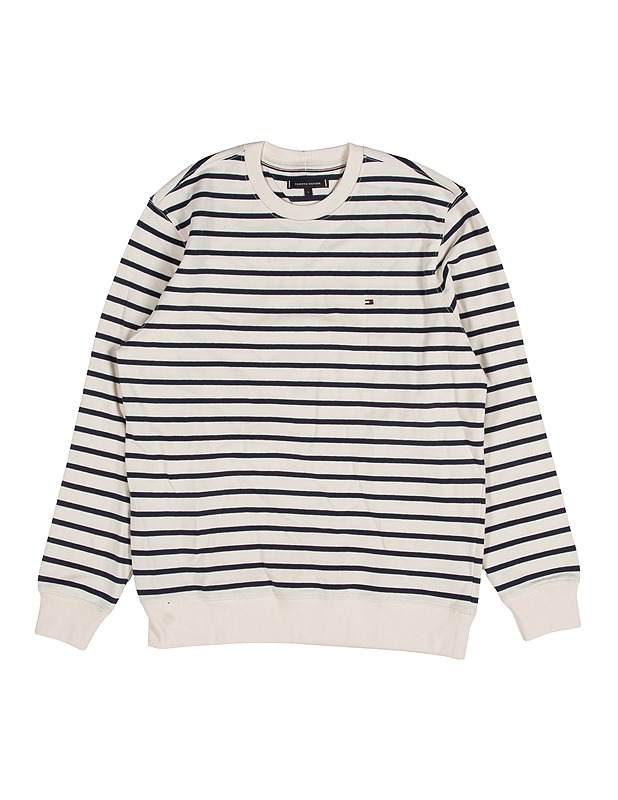 TOMMY HILFIGER Terry stripe collegepaita, L - Naisten paidat ja topit - 10105535633 - 0