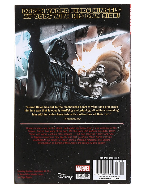 Star Wars : Darth Vader. [2], Shadows and secrets - Gillen, Kieron - Sarjakuvat - 10105535635 - 1