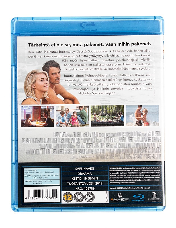 Safe haven - Blu-ray - Blu-ray-levyt - 10105535655 - 1