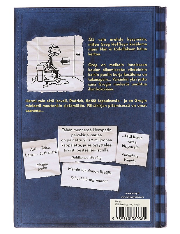 Neropatin päiväkirja 2 : Isoveli isottelee - Kinney, Jeff - Romaanit ja novellit - 10105535660 - 1