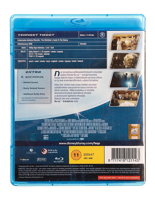 Linnunradan käsikirja liftareille - Blu-ray - Blu-ray-levyt - 10105535662 - 1