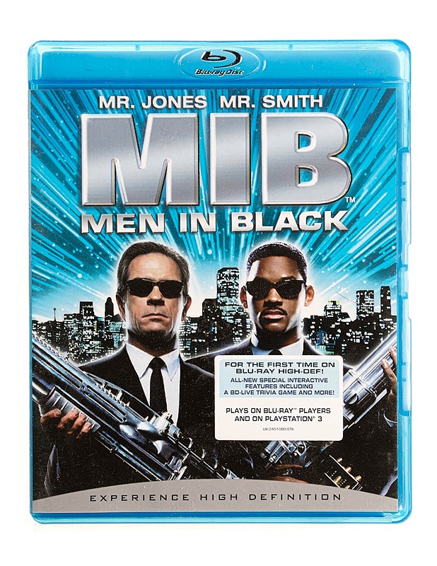 MIB Men in Black - Blu-ray - Blu-ray-levyt - 10105535671 - 0