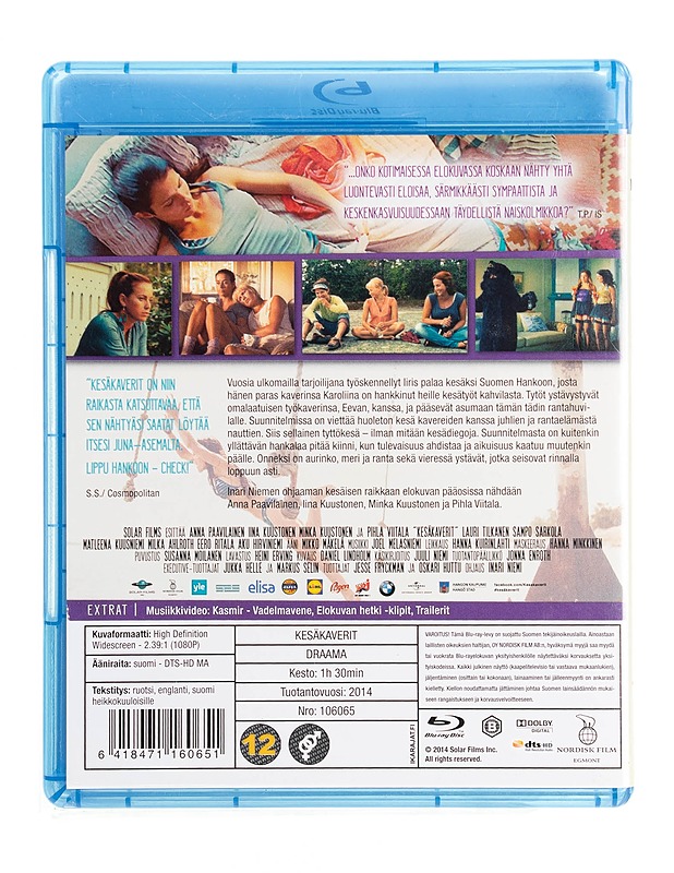 Kesäkaverit - Blu-ray - Blu-ray-levyt - 10105535687 - 1