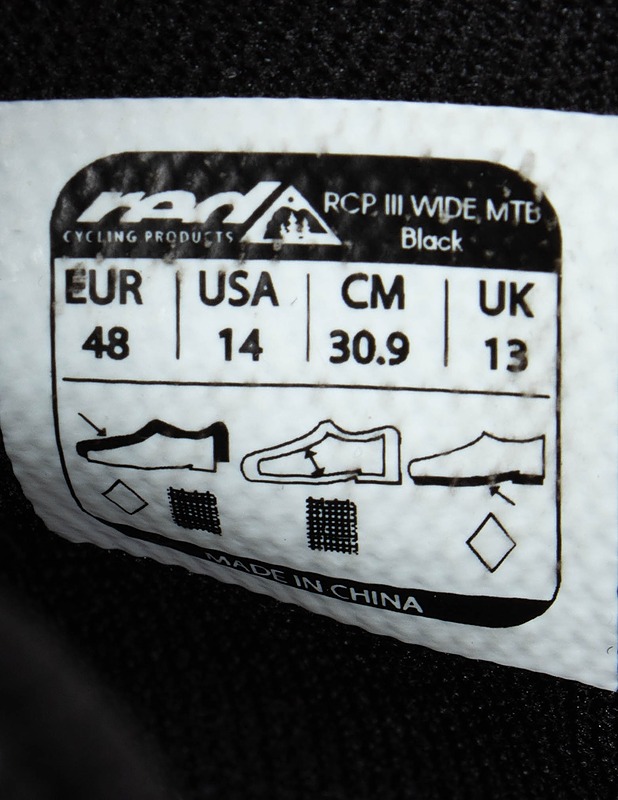 RED CYCLING PRODUCTS Mountain III Wide -pyöräilykengät, koko 48  - Muut urheiluvälineet ja vapaa-aika - 10105535701 - 2