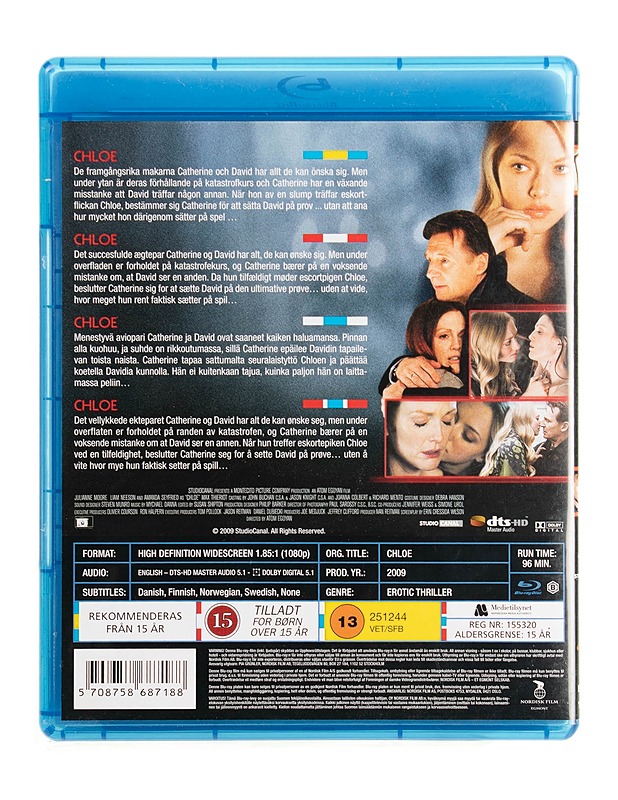 Chloe - Blu-ray - Blu-ray-levyt - 10105535695 - 1