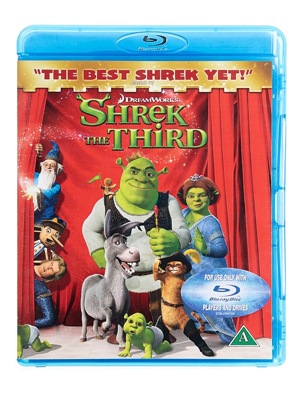 Shrek The Third - Blu-Ray - Blu-ray-levyt - 10105535731 - 0