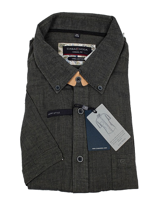CASAMODA Casual fit lyhythihainen paita, XXL - Miesten paidat - 10105535770 - 0