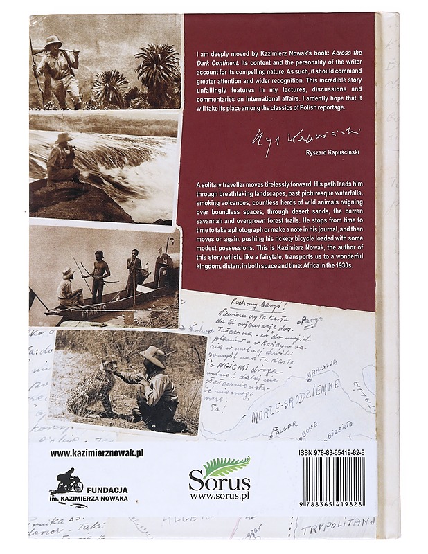 Across the dark continent - Kazimierz, Nowak - Historiakirjat - 10105535784 - 1