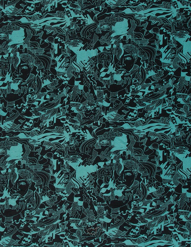 Puuvilla trikookangas, 155x205 cm - Kankaat - 10105535803 - 0