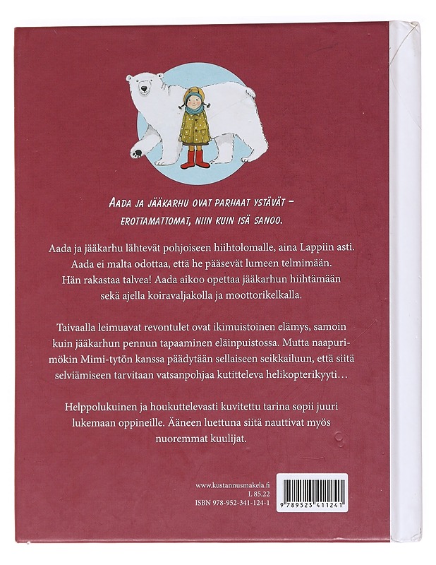 Aada ja jääkarhu : vauhdikas lumiseikkailu - Marttinen, Tittamari - Lastenkirjat - 10105535804 - 1