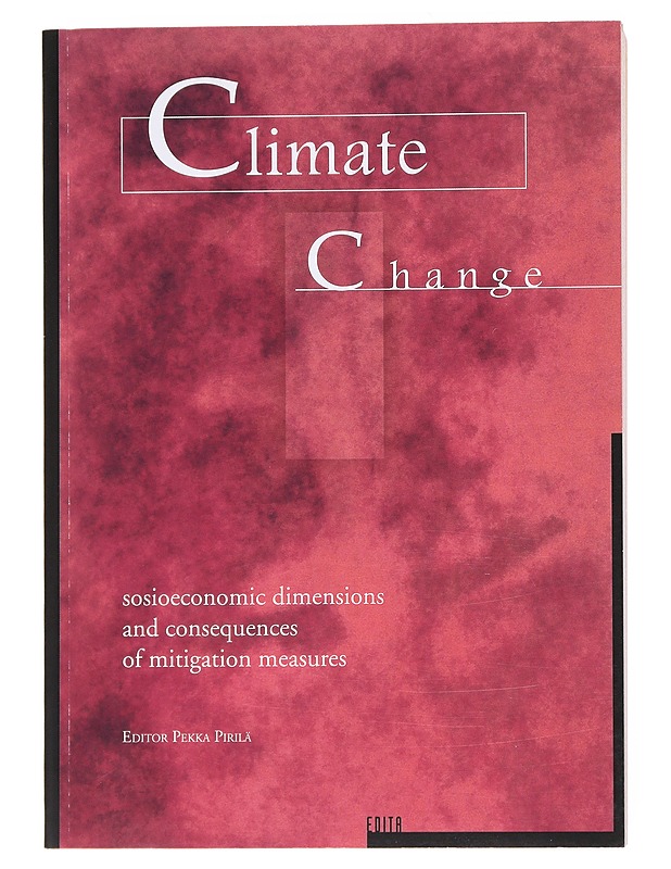 Climate change : socioeconomic dimensions and consequences of mitigation measures - Pirilä, Pekka - Historiakirjat - 10105535805 - 0