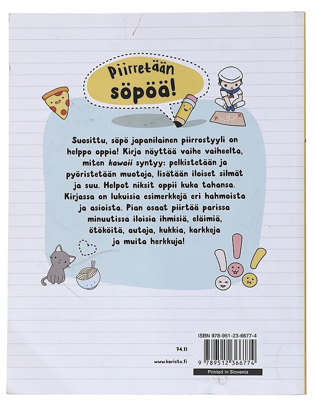 Piirretään söpöä! : helpot ja ihanat kawaii-hahmot - Nguyen, Angela - Harrastekirjat - 10105535861 - 1